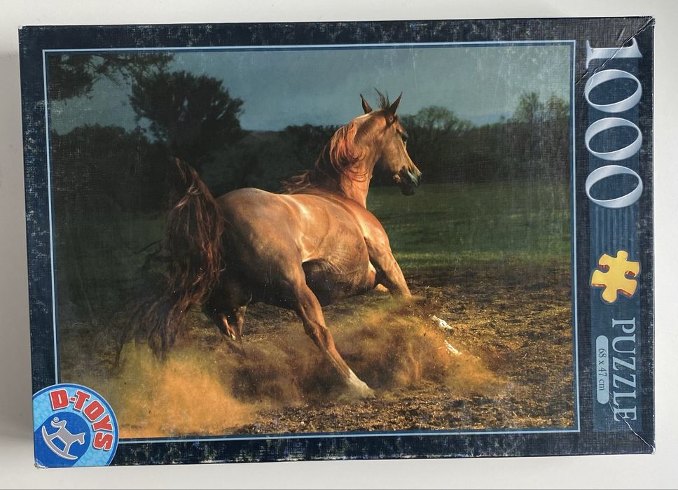 Puzzle: Cal murg (1000 piese) si Romania (240 piese)