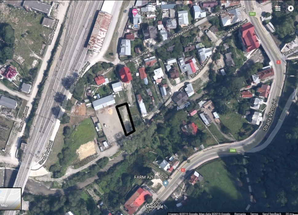 Teren Azuga acces din DN1 toate utilitatile