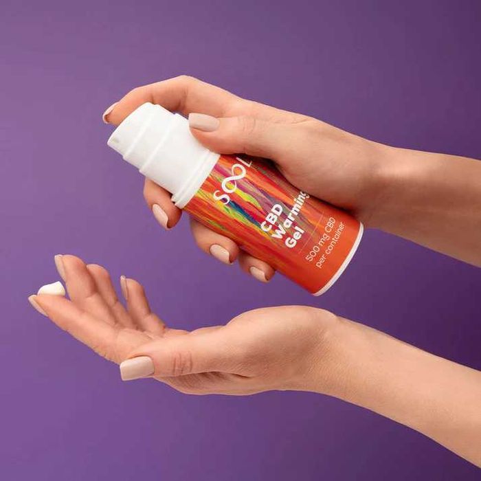 SOOL Загряващ гел за облекчаване на мускулите 500 мг CBD