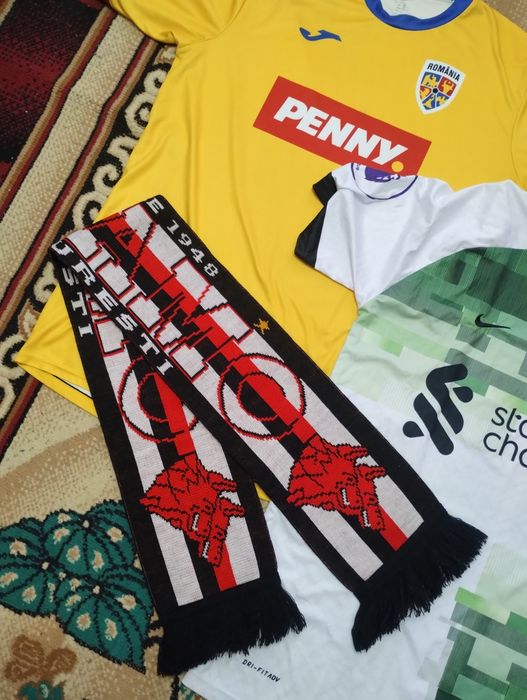 Fular Dinamo București + Tricou România+ Tricou Liverpool