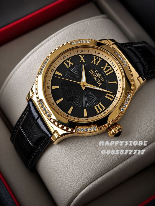 INVICTA Elegance women gold 38 mm, Инвикта нов дамски часовник