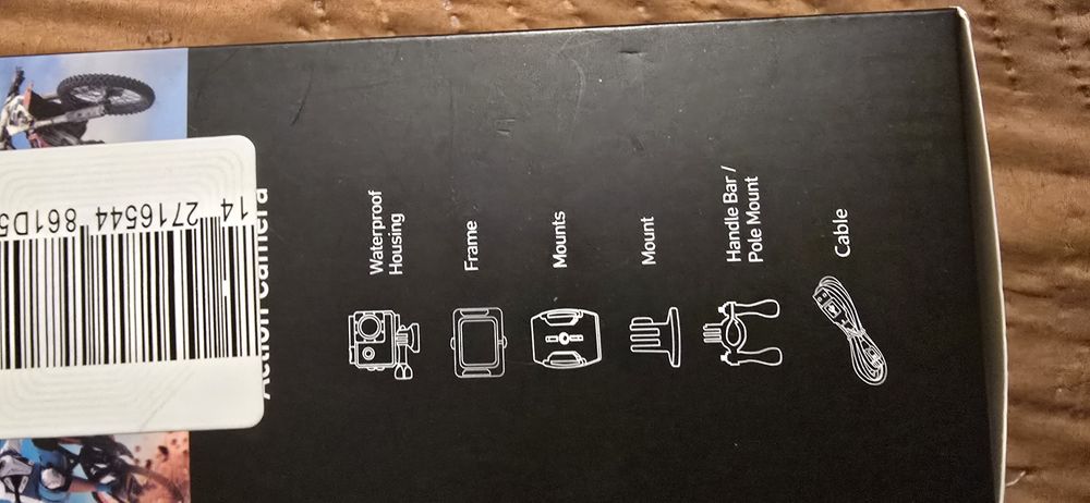 Action camera (екшън камера) 4к WF470DS