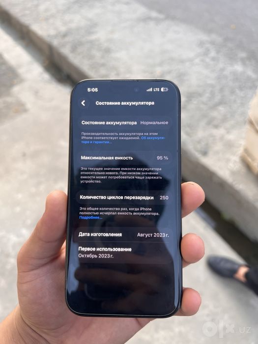 iPhone 15 pro.