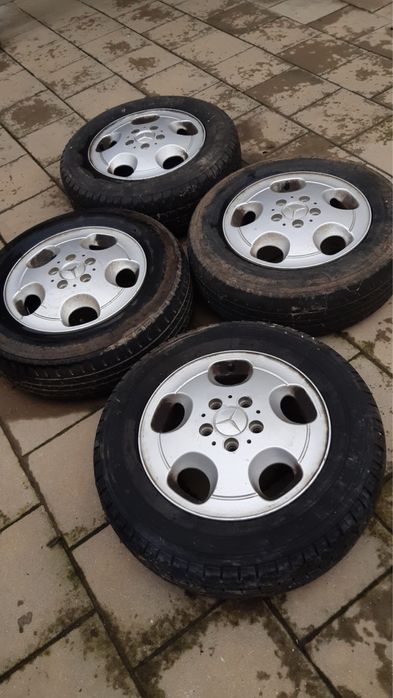 Jante aluminiu cu anvelope Mercedes Vito 195/70 R15