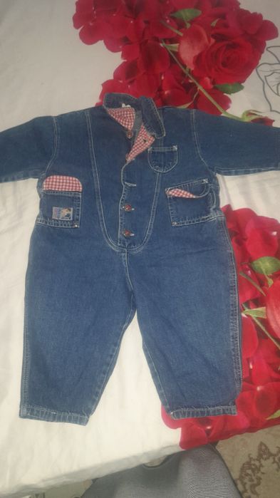 2 salopete de blugi pt bebelusi
