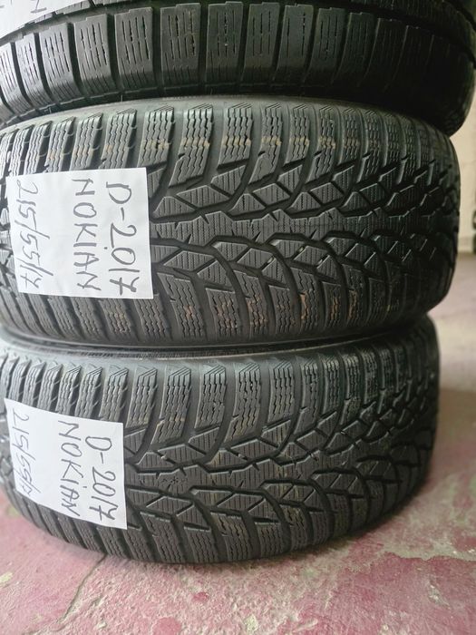 2x 215/55/17 M+S NOKIAN Stare excelenta