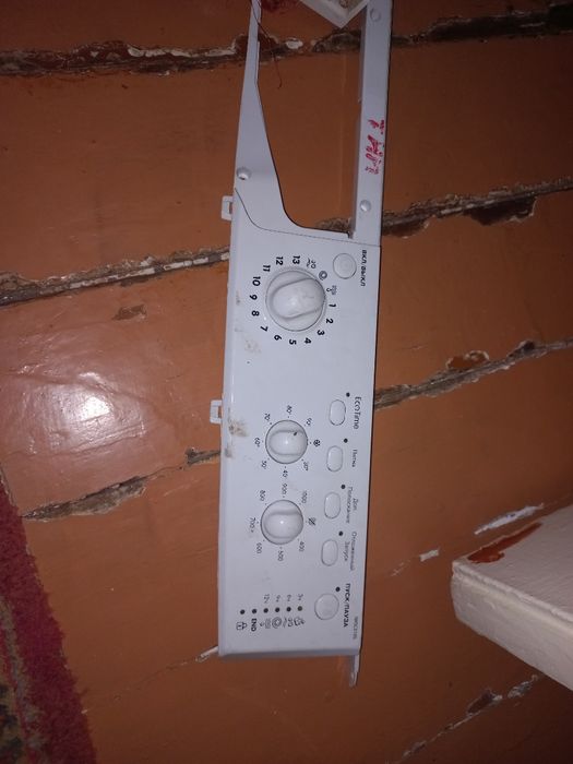 Передняя панель управления стиральных машин атлант индезит