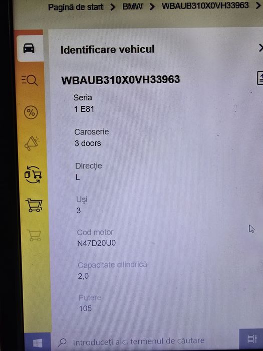 BMW Seria 1 E81 118d 2.0 Diesel – 2008