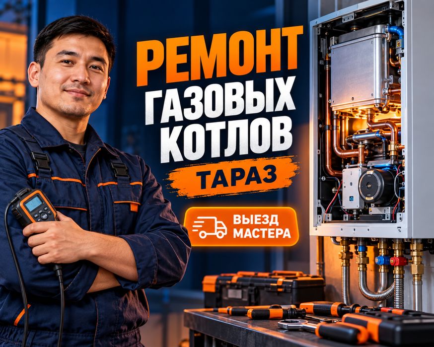 Ремонт Котел | ТАРАЗ | Обслуживание Ремонт Газовых Котлов