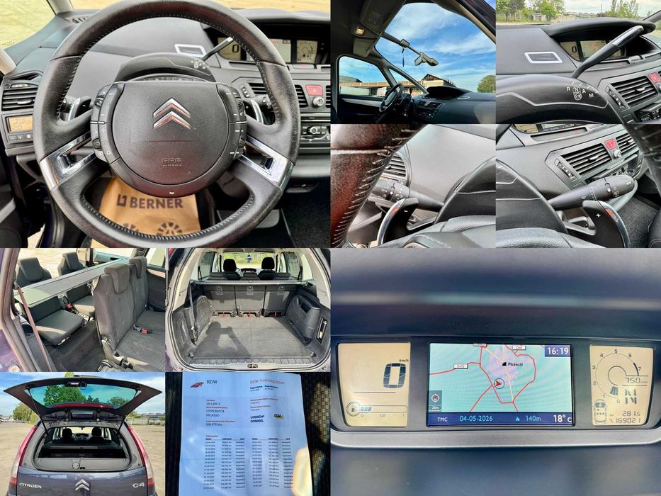 Citroen C4 Grand Picasso 7 locuri 2010 1.6 Benzina 150cp Automat Import Olanda