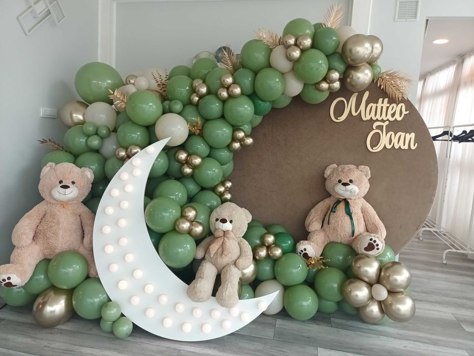 Arcada baloane majorat Decor aniversare/zi nastere/gender reveal party