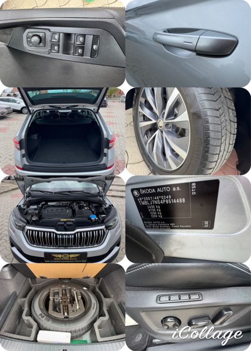 SKODA KODIAQ AN 2023 FACELIFT FULL 4X4 , IMPORT RECENT STARE 10 ++ Cutie Viteze Automata, Distronic , Garantie 12 Luni T.V.A INCLUS SI DEDUCTIBIL