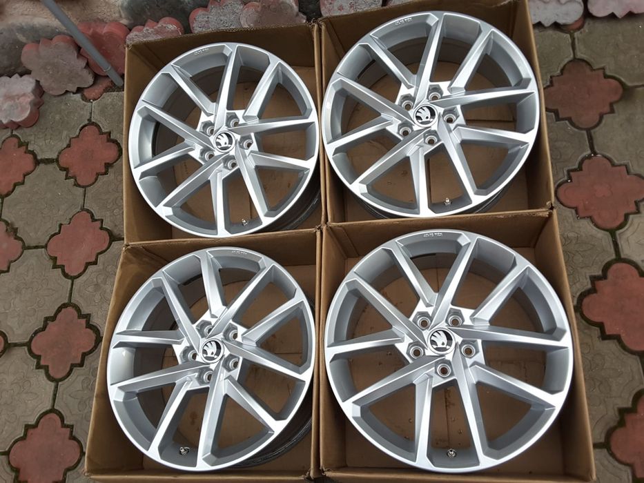 jante aliaj 18; 5x112; Skoda Octavia 3, Octavia 4, Octavia Scout