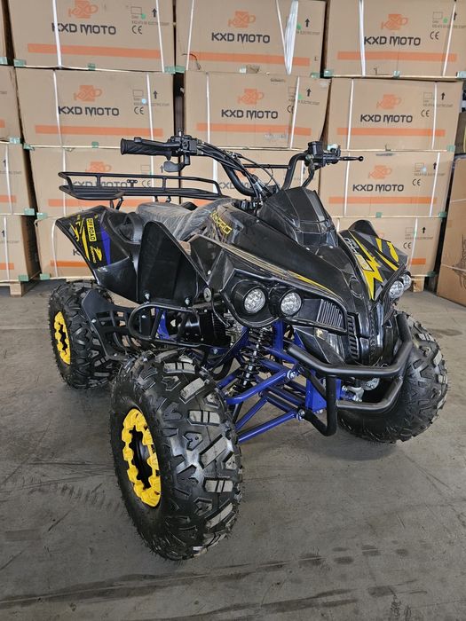 Atv 125cc kxd lemon nou pentru copii nou cu garantie si livrare