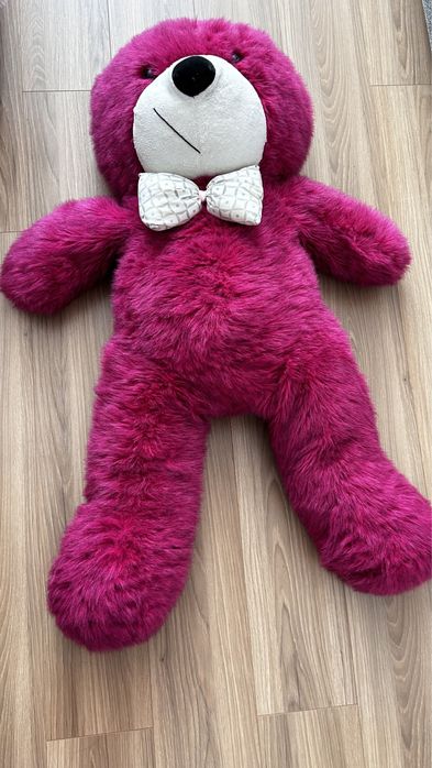 Мишка фиолетовый 120 см