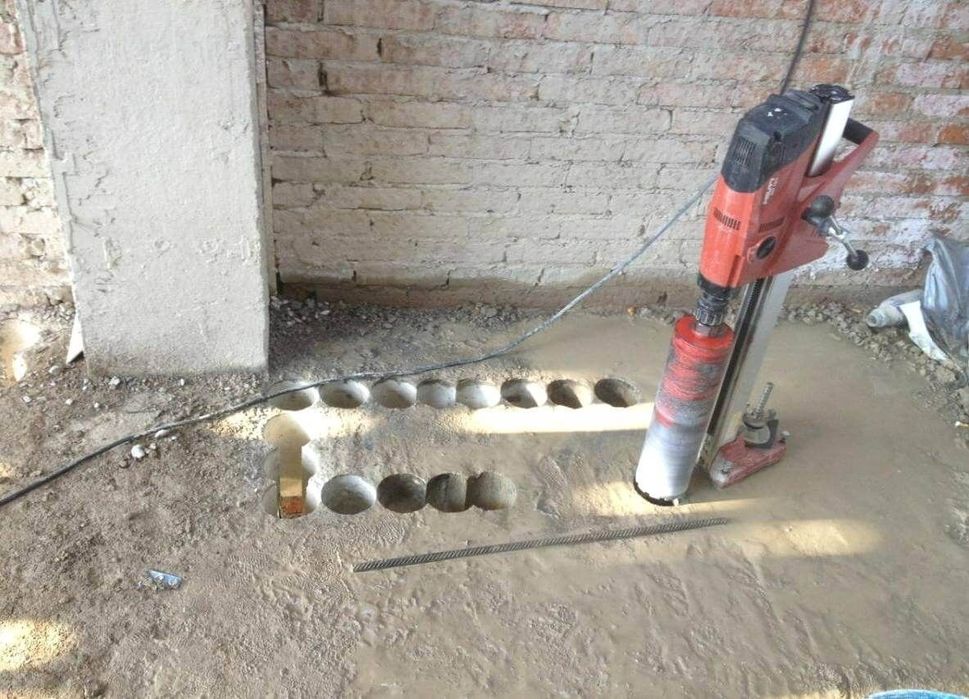 Алмазная резка/бурение Бетон кесиш тешиш перфоратор услуга