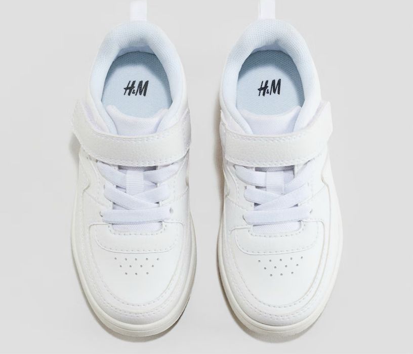 Adidasi fetita | Albi | marimea 32 | H&M | stare f buna