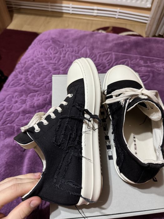 Rick  owens drkshdw low distressed