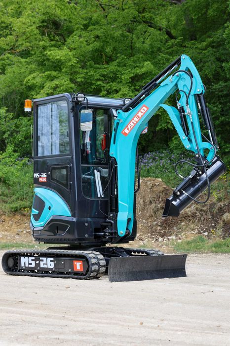 Мини багер TAREXO MS-26 PLUS гаранция