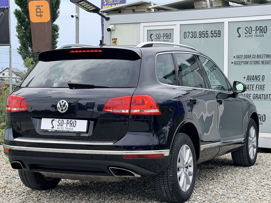 Volkswagen Touareg Facelfit 2016 3.0TDI Euro 6 Automat/RATE DOAR CU BULETINUL/AVANS 0/GARANTIE 12 LUNI/LIVRARE GRATUITA