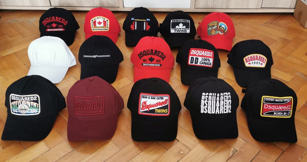 Șapca dsquared2 nouă,  Poze reale. Am mai multe modele,
