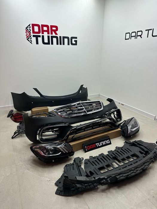 Обвес рестайлинг S-class w222 s63 под 2018