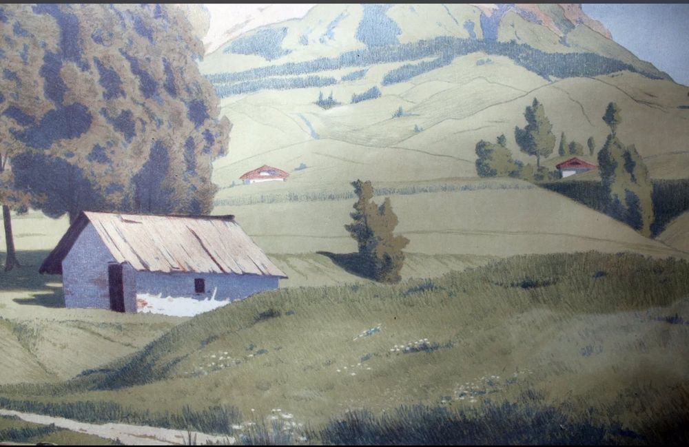Голяма цветна литография
