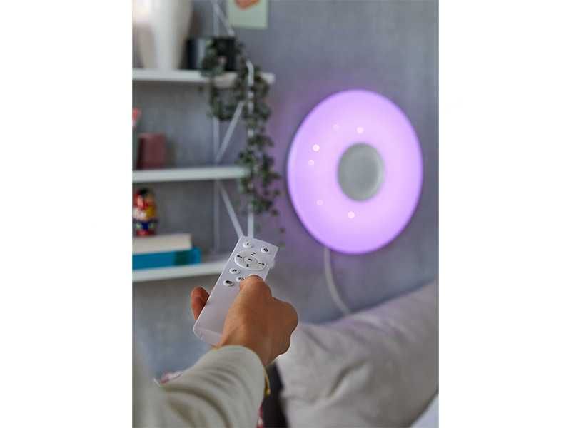 НОВ! Led плафон с Bluetooth тонколона,Лампа