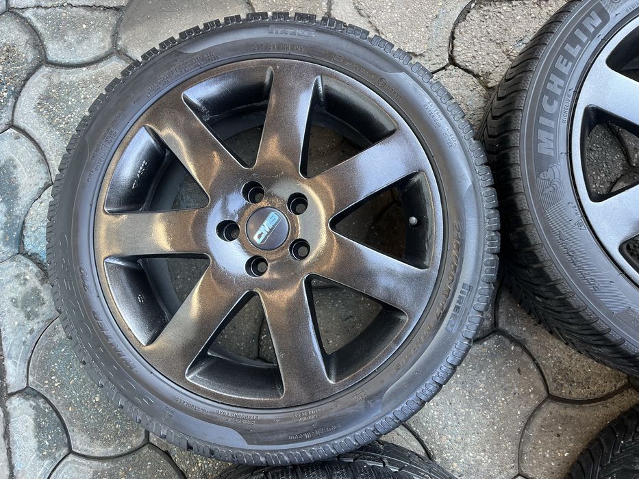 Jante aliaj 5x108mm, anvelope 215/50 R17 Ford Focus, Volvo, Peugeot