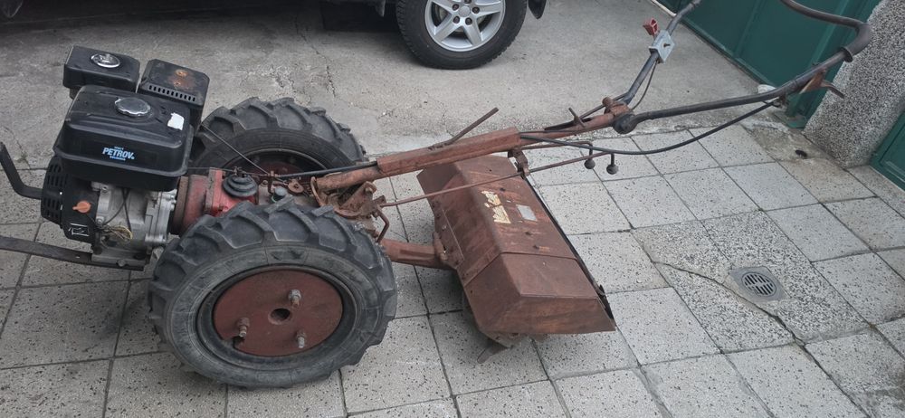 Мотоблок с Фреза