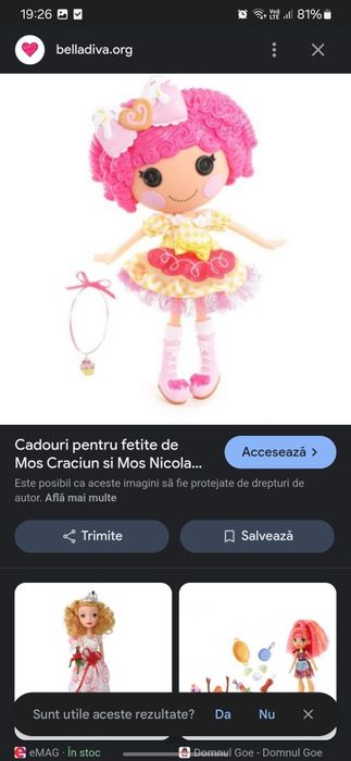 Păpuși mari și deosebite