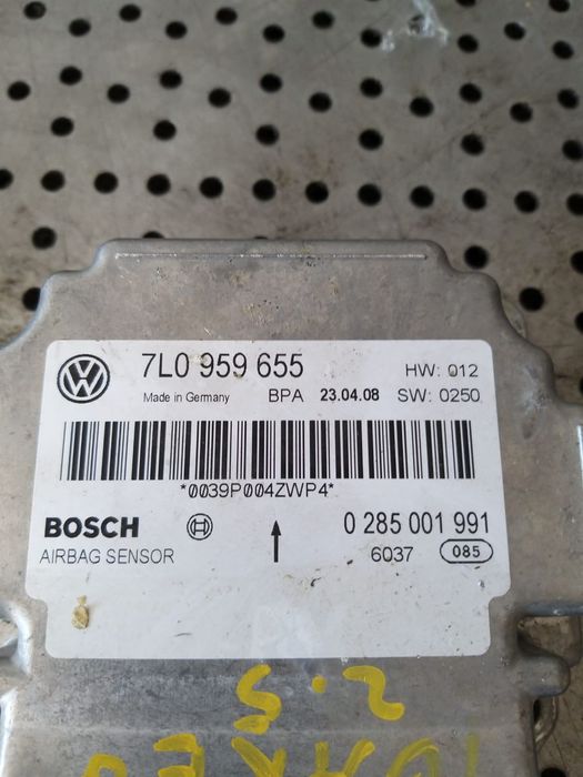 Modul calculator airbag vw touareg 7l 7l0959655 0285001991