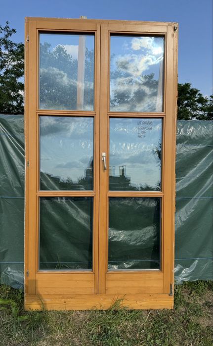 USA TERASA LEMN sprosuri cabana lemn termopano H 230 x L 124 Germania