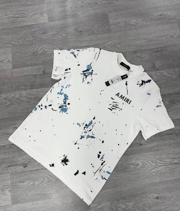 Tricou Amiri Alb Calitate Premium