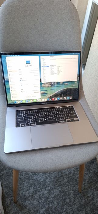 MacBook Pro 16", 2019 2.4 GHz 8-Core Intel Core i9, 32GB RAM 1TB SSD