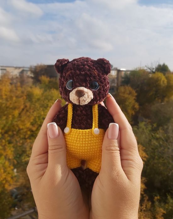 Вязаные плюшевые игрушки