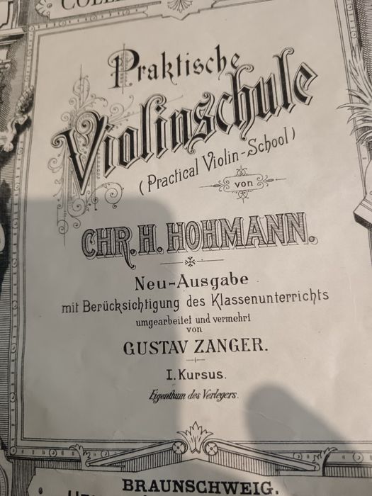 Нотна книга,немска