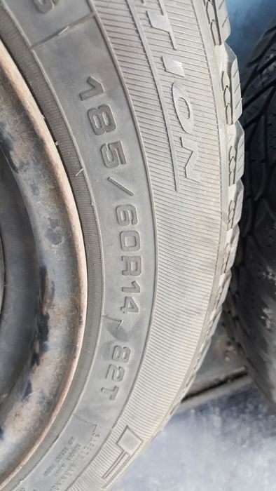 железни джанти 5х100 vw с гуми 185 60 14 дебика