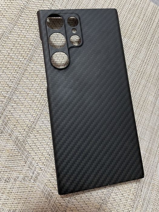 Husa fibra carbon samsung galaxy s 23 ultra