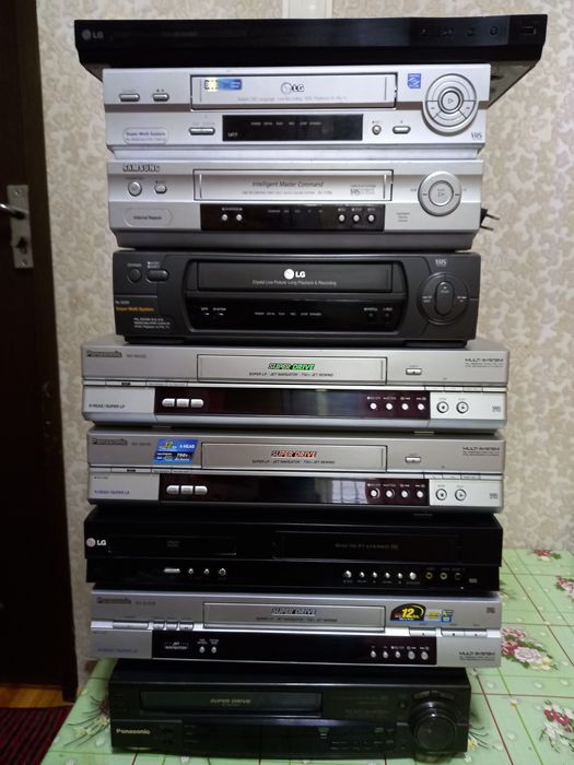 Видеомагнитофоны на выбор!