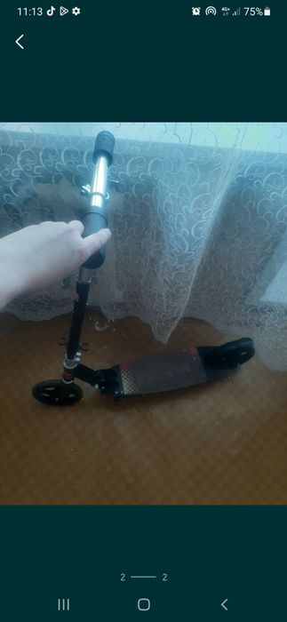 Продам самокат железный