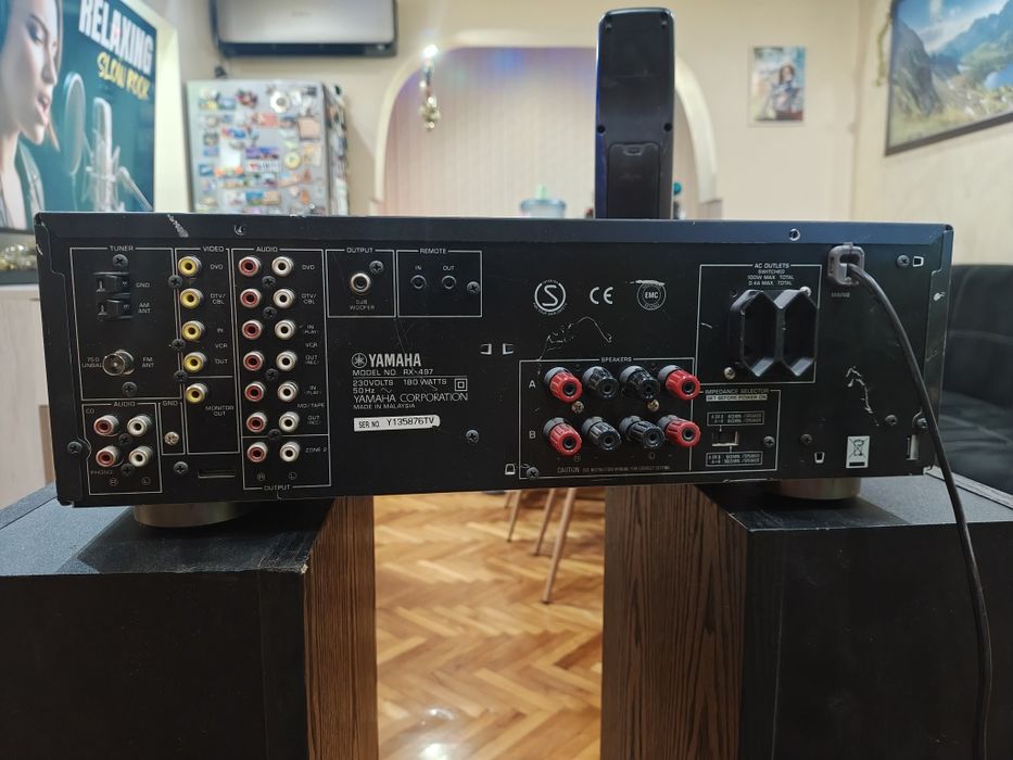 Усилвател Yamaha с тонколони Denon