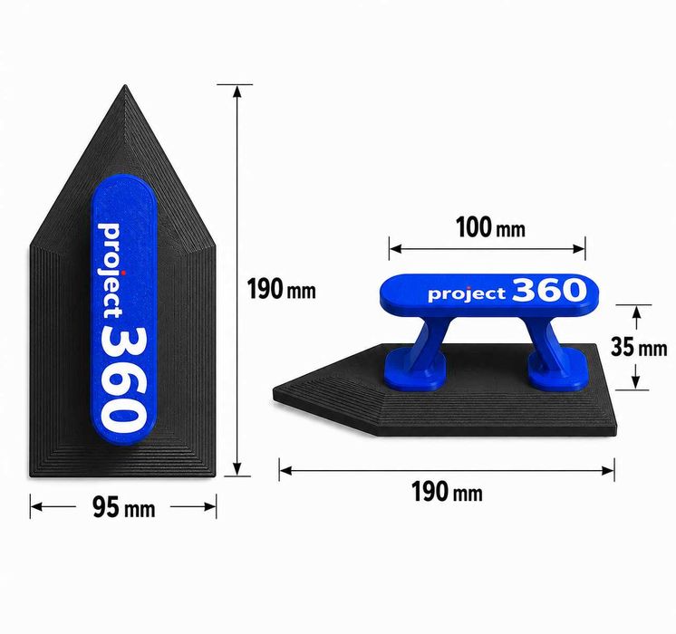 Ръчен шлайф за шпакловка Orbit от Project360