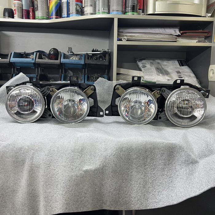 Новые фары HELLA bmw e34 e32 бмв е34 е32