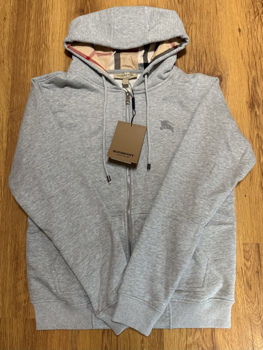 Burrbery Сив суичер М