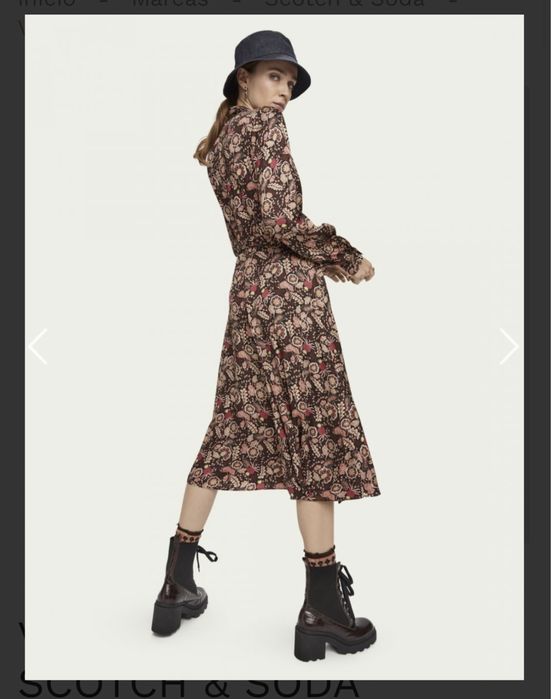 Миди Рокля Maison Scotch