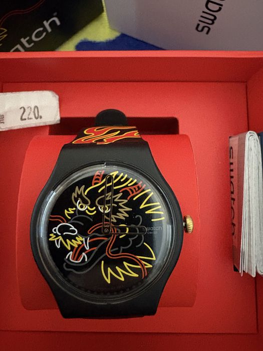 Оригинален часовник Swatch Dragon Wind
