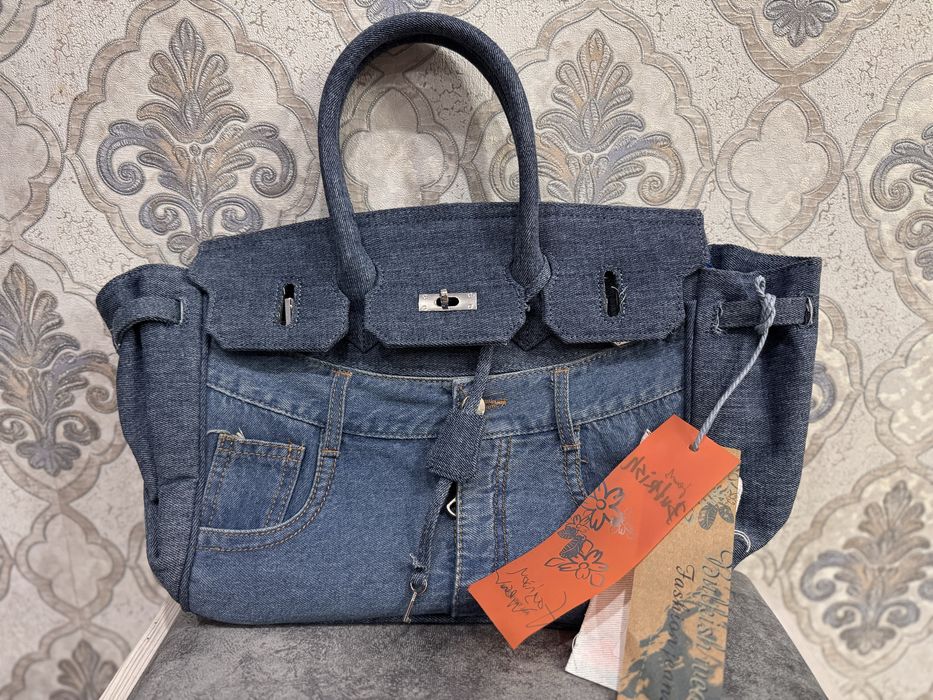 Сумка новая джинсовая.
