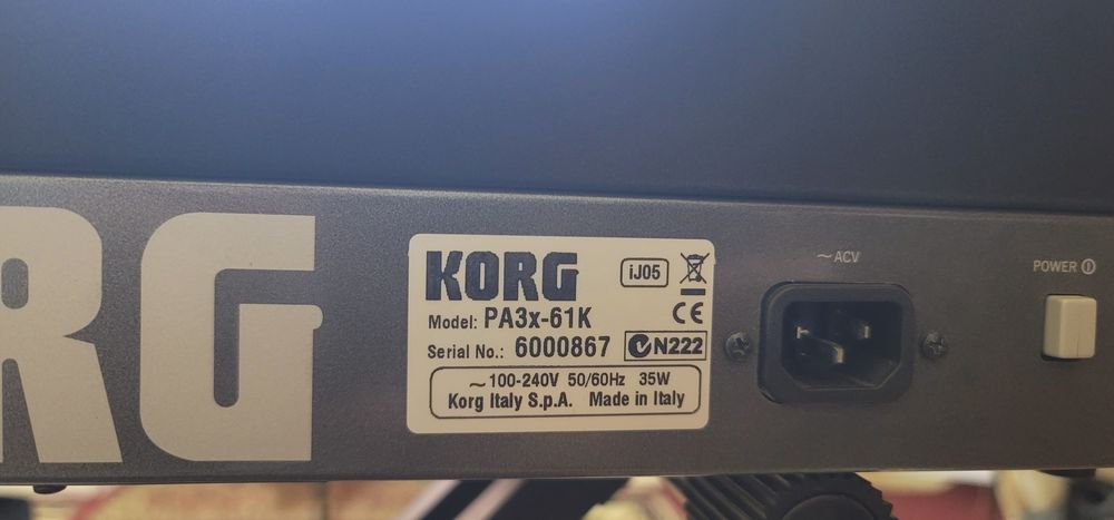 Korg Pa3X professional arranger