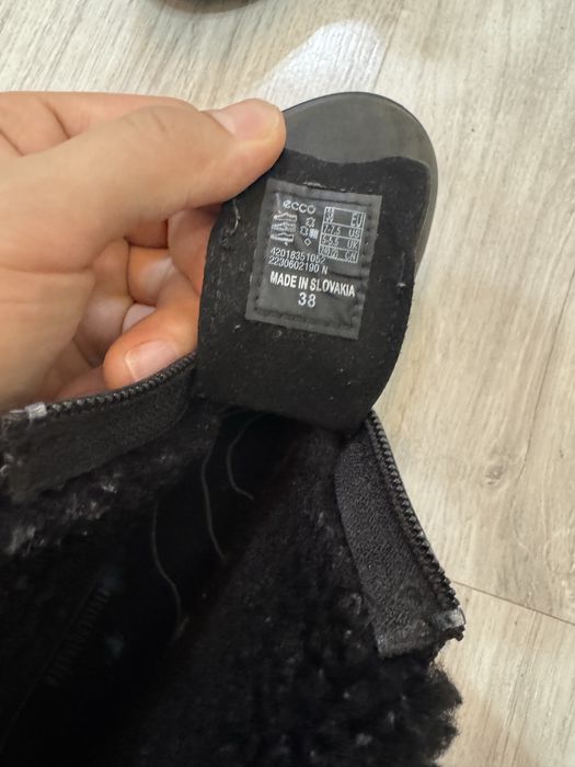 Ботинки ECCO 38 р